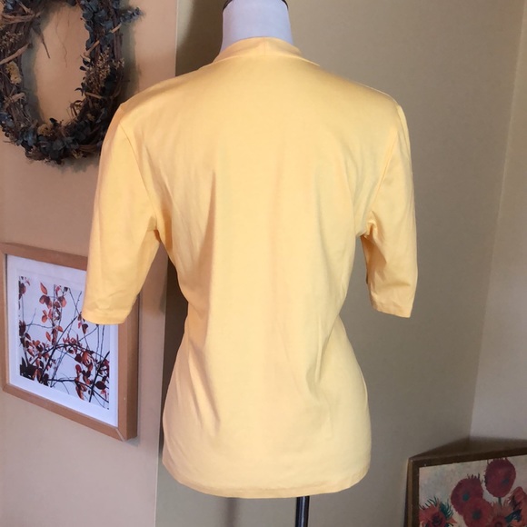 LAFAYETTE 148 Size 1X PLUS Squared Neckline Pullover Cotton & Elastine $188 NEW - Picture 6 of 16